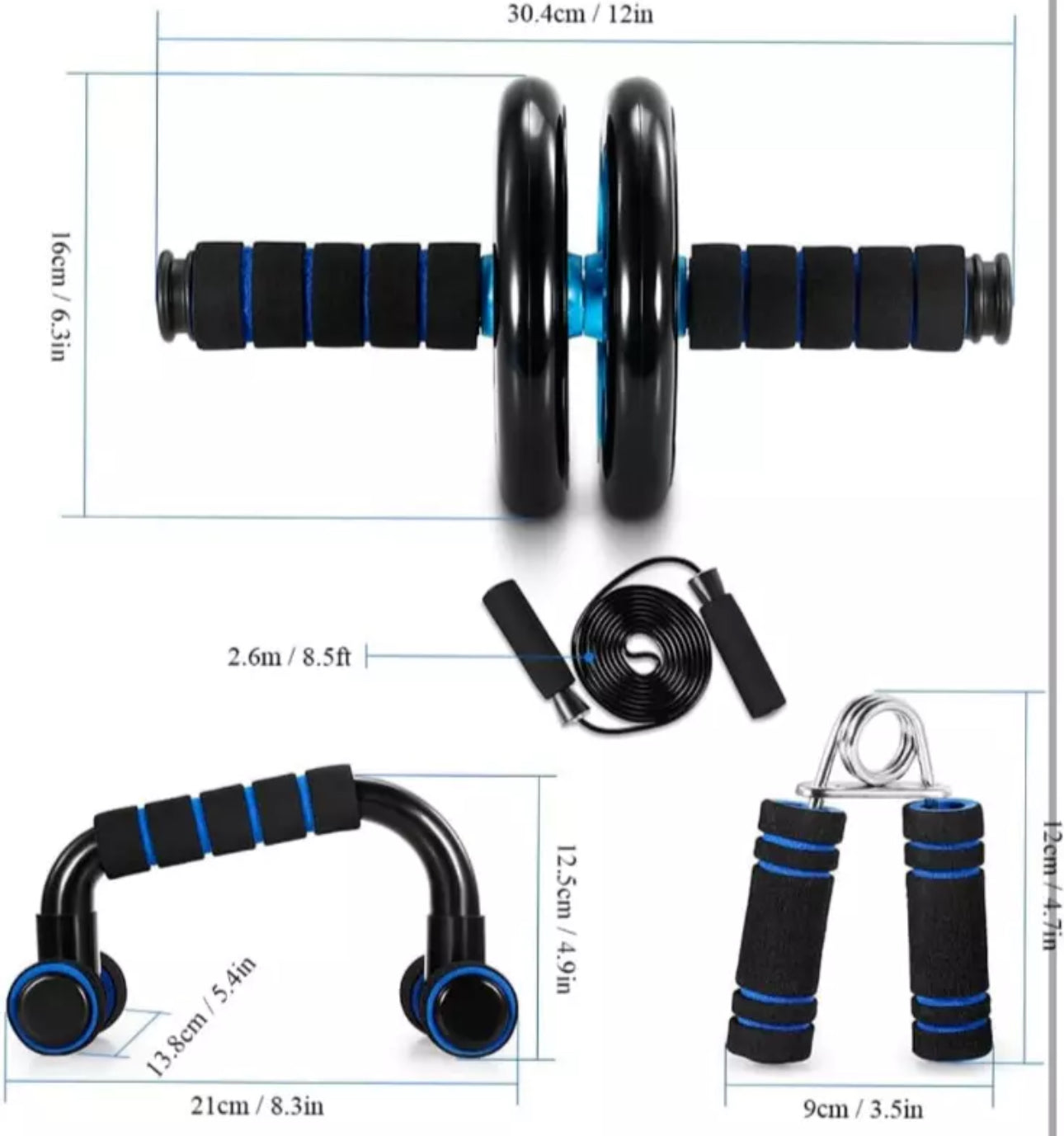 5pc Home Work Out Kit