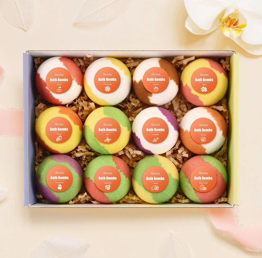 12pc Bath Bomb Gift Set