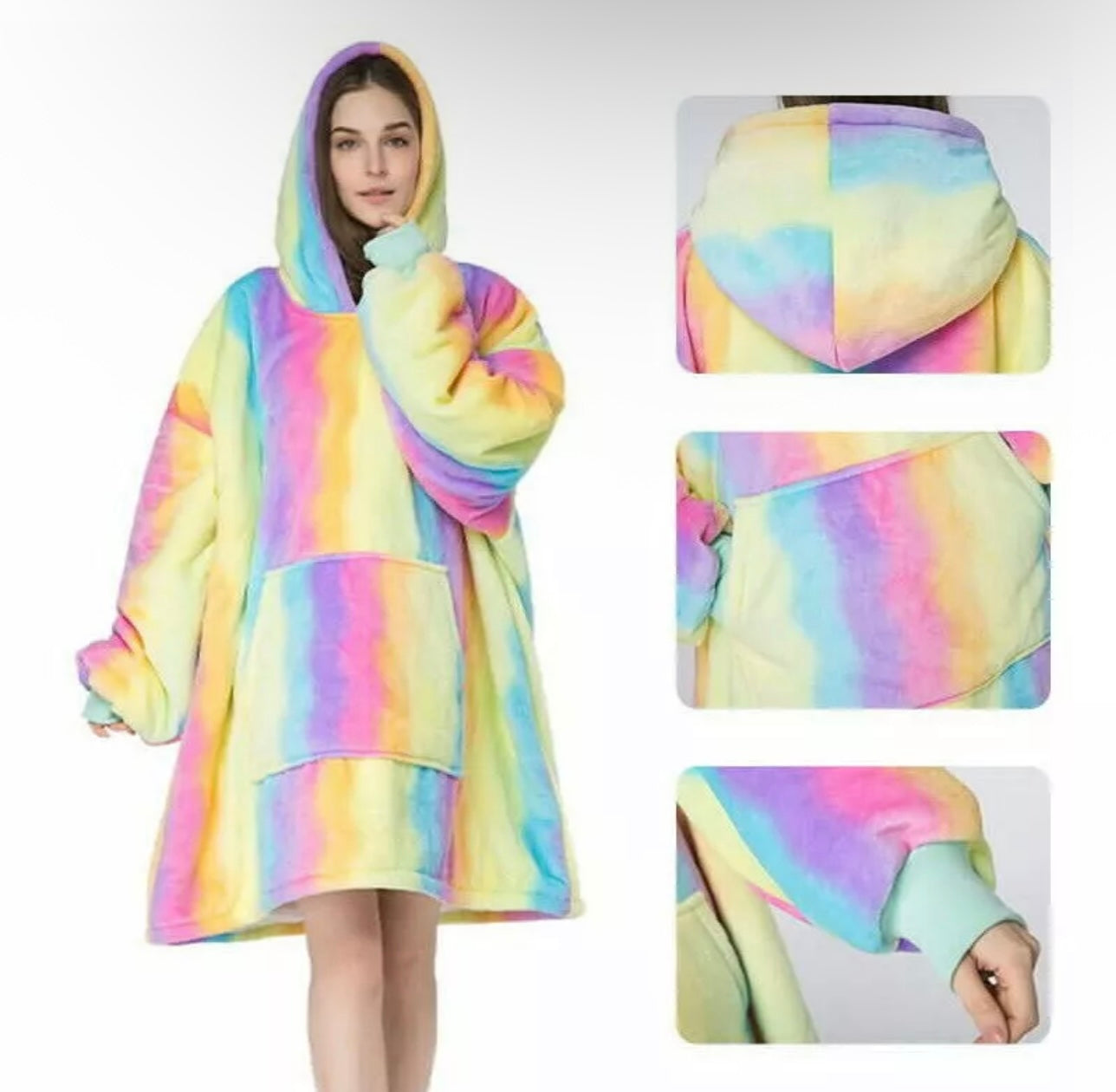 Oversized Hooded Blanket