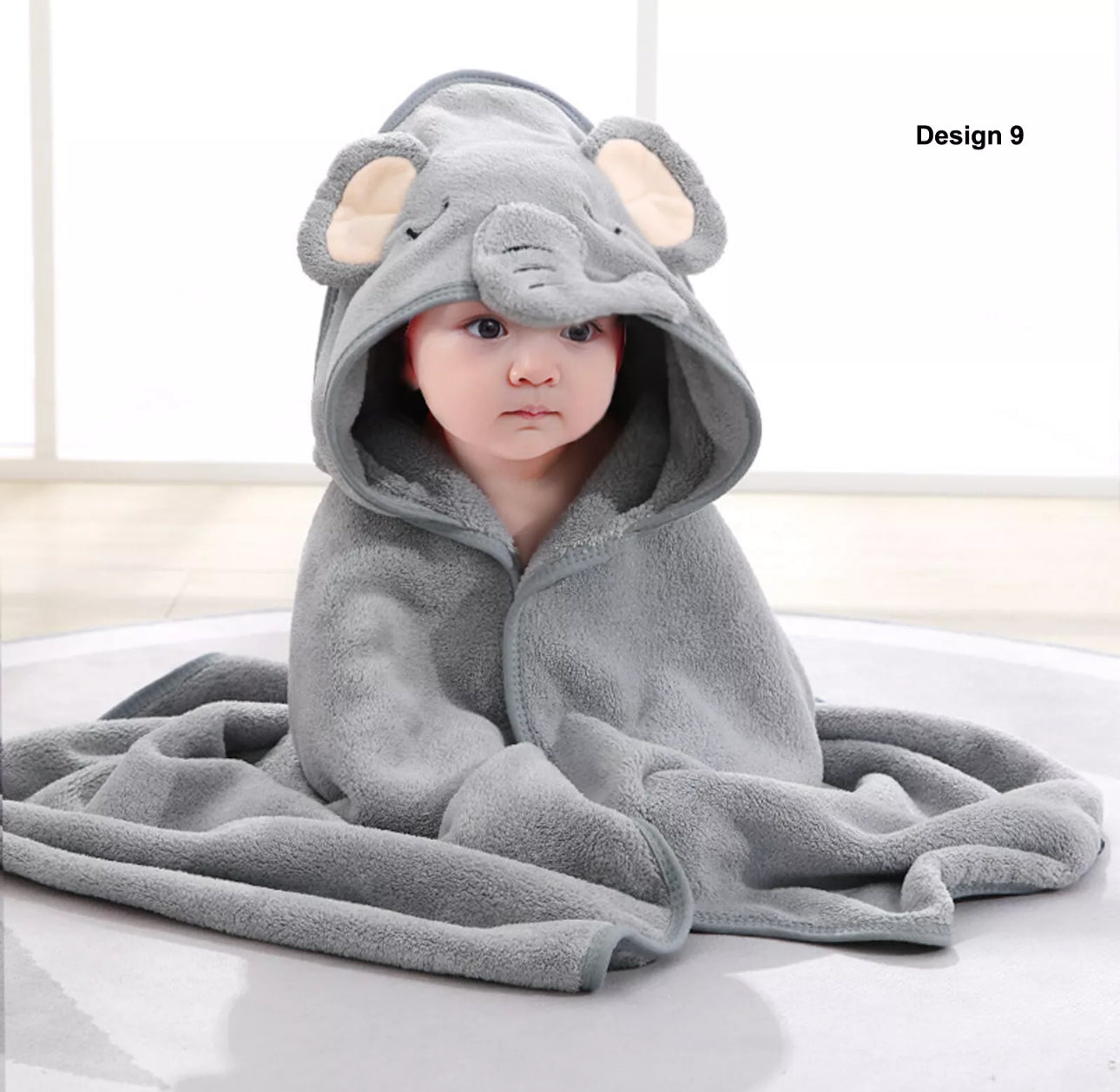 Soft Hooded Baby Bath Towel