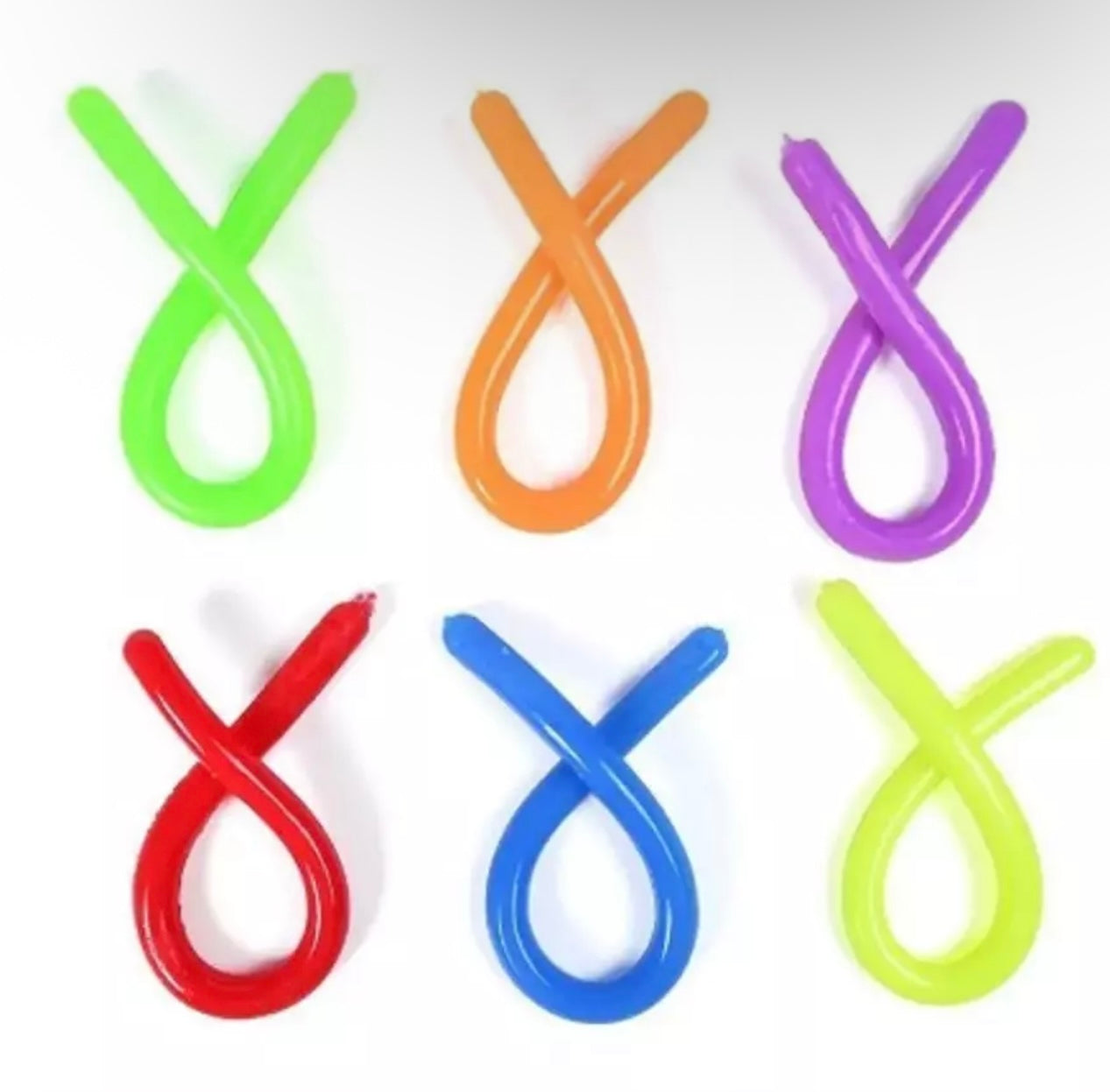 6x Monkey Noodle Fidget Toys