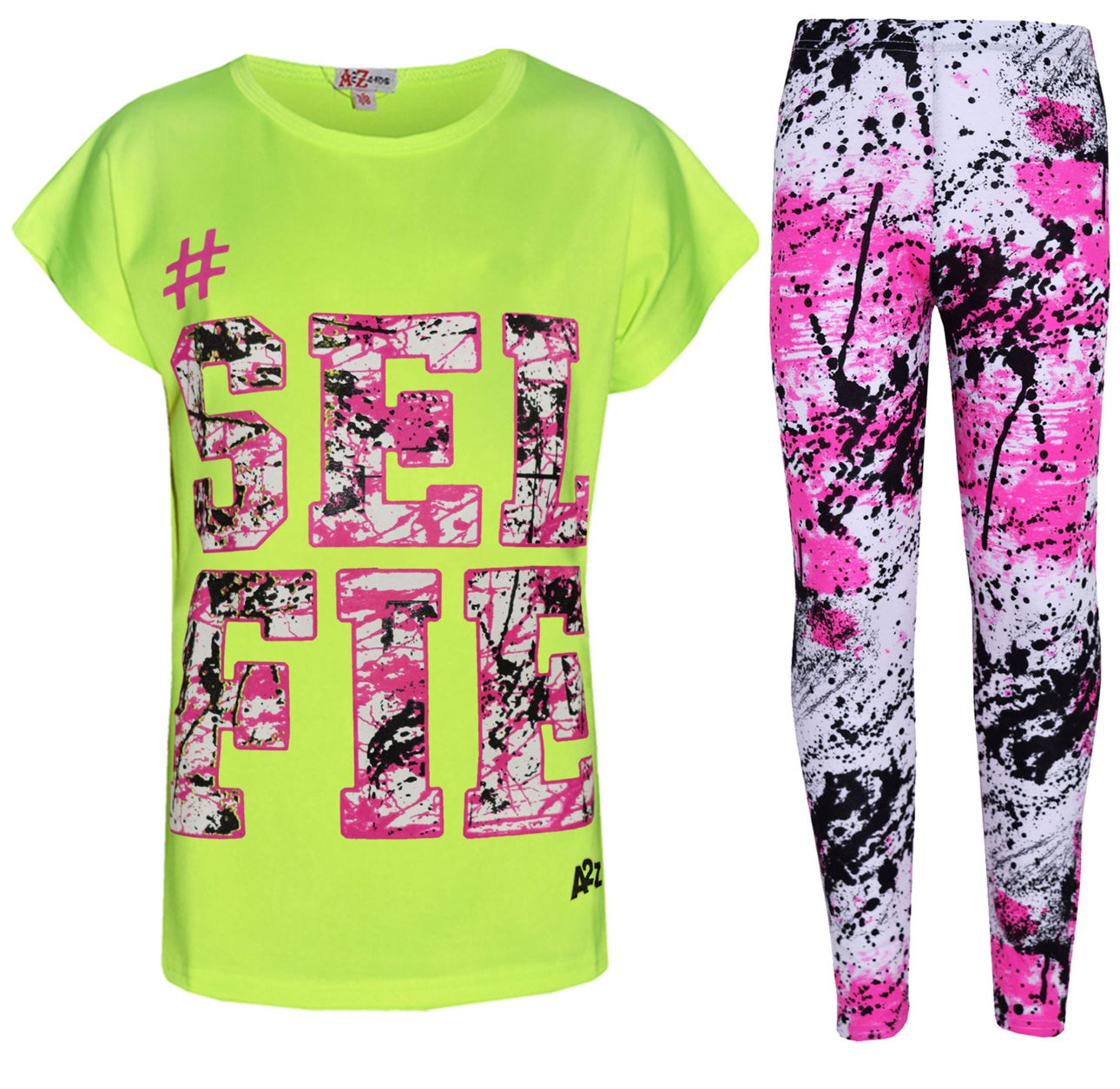 #Selfie T-Shirt & Leggings Set