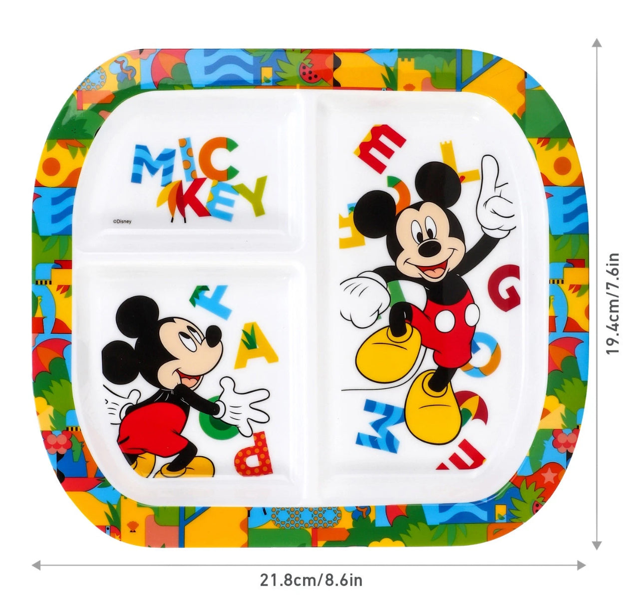 Mouse Sectioned Plate