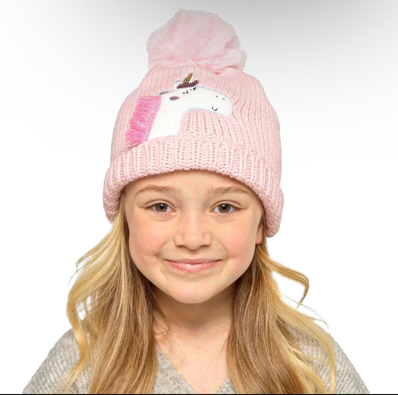 Unicorn Bobble Hat