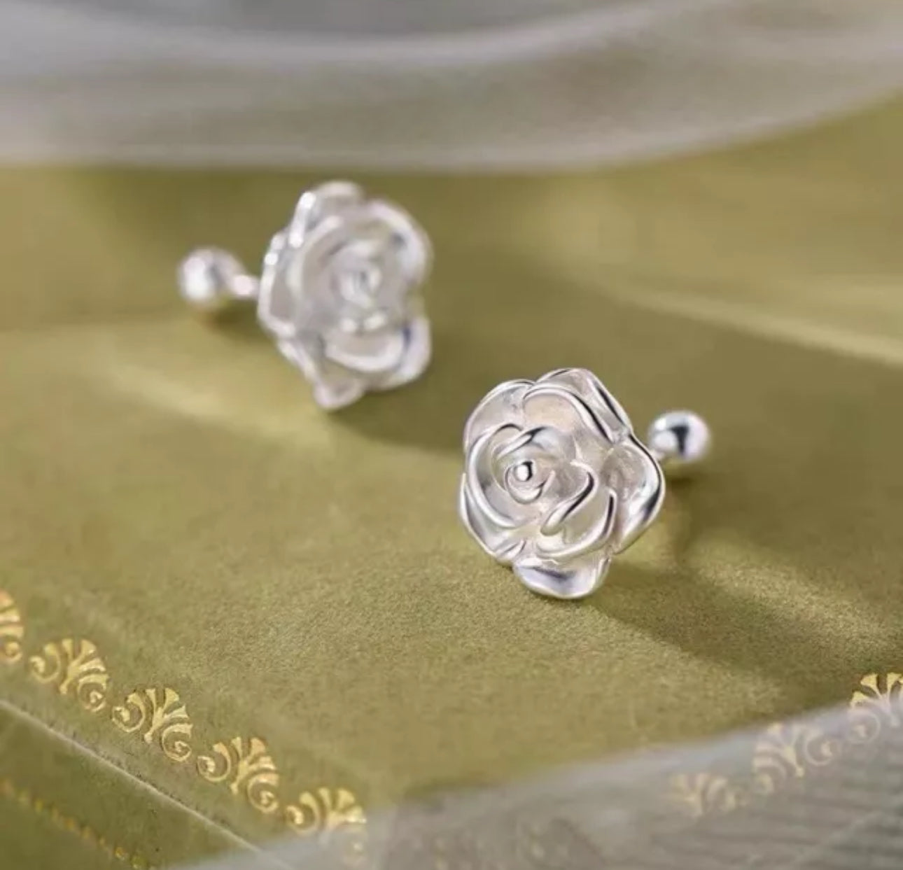 Beautiful Flower Earrings