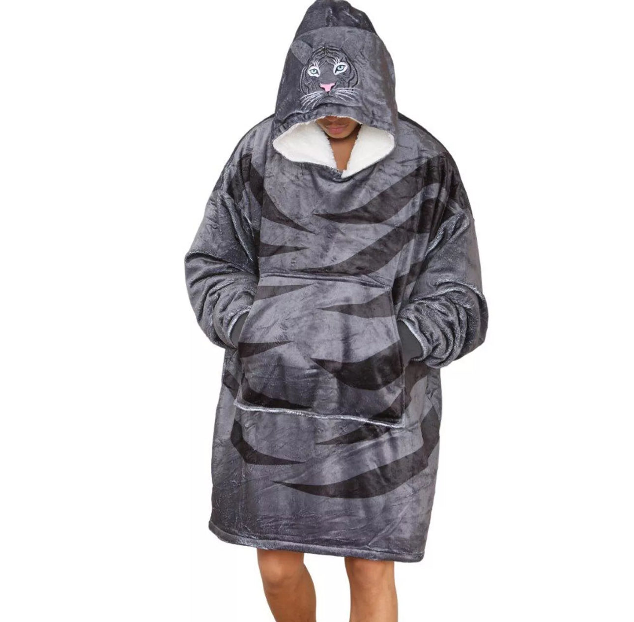 Unisex Adults Animal Hooded Blankets