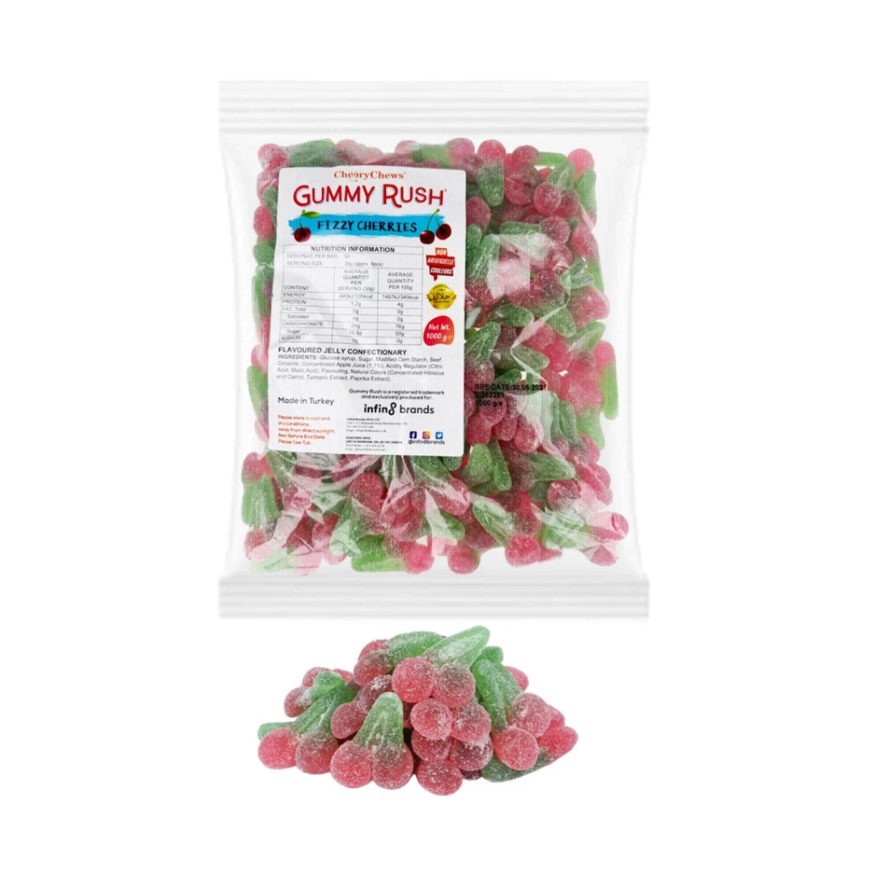Gummy Rush Assorted 1kg