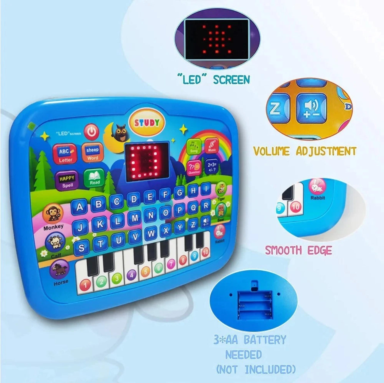 Children’s Interactive Phonics Keyboard 3+