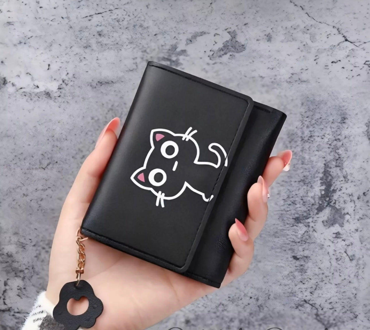 Small Cat Design Purse