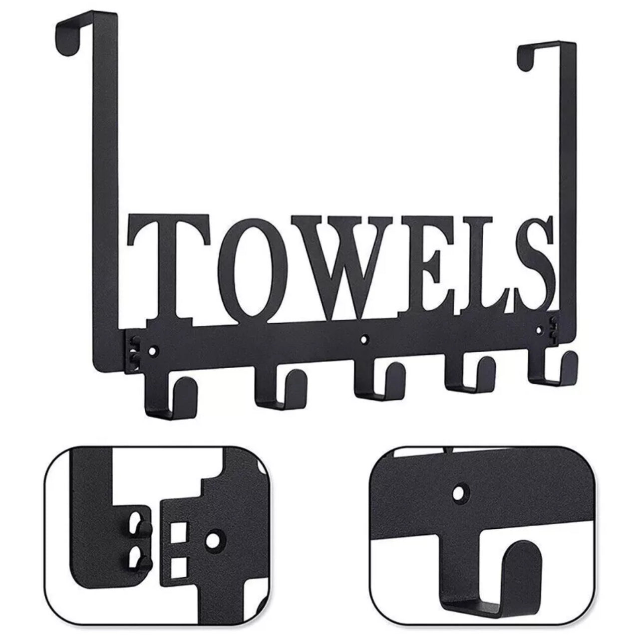 5 Hook Towel Hanger