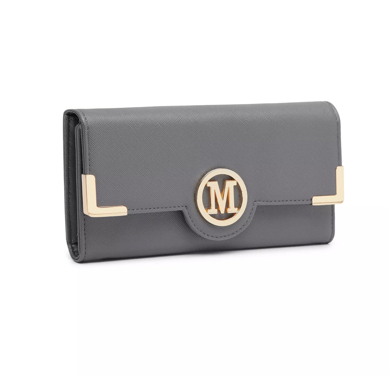 Faux Leather Ladies Clutch Purse