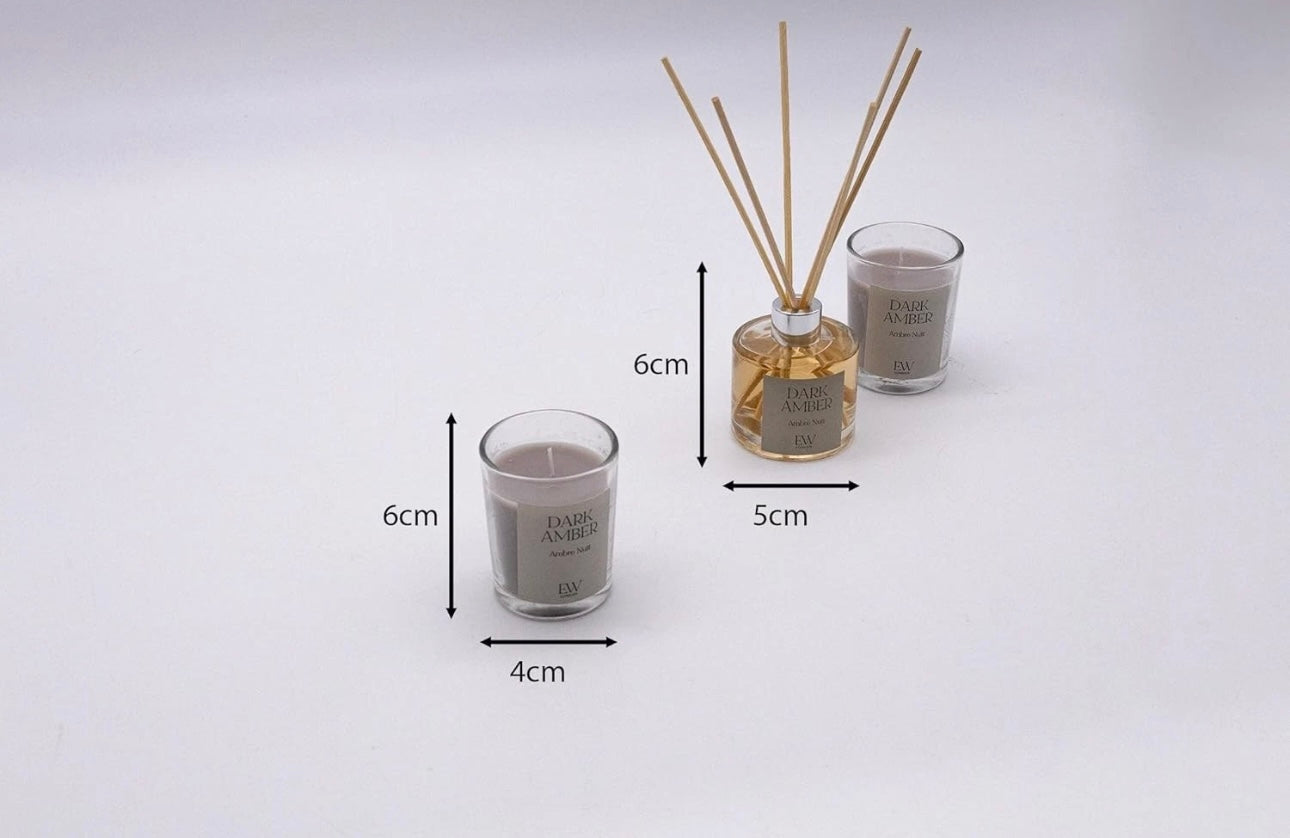 Dark Amber Home Scent Set