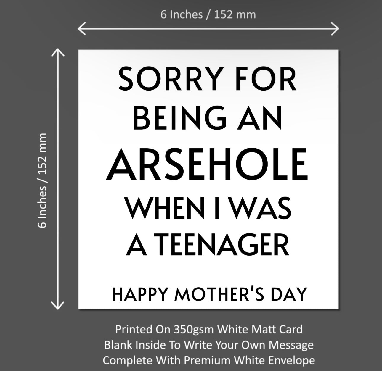 Funny Mother’s Day Card