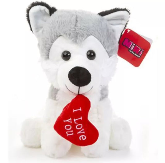 Love You Husky Plush 30cm