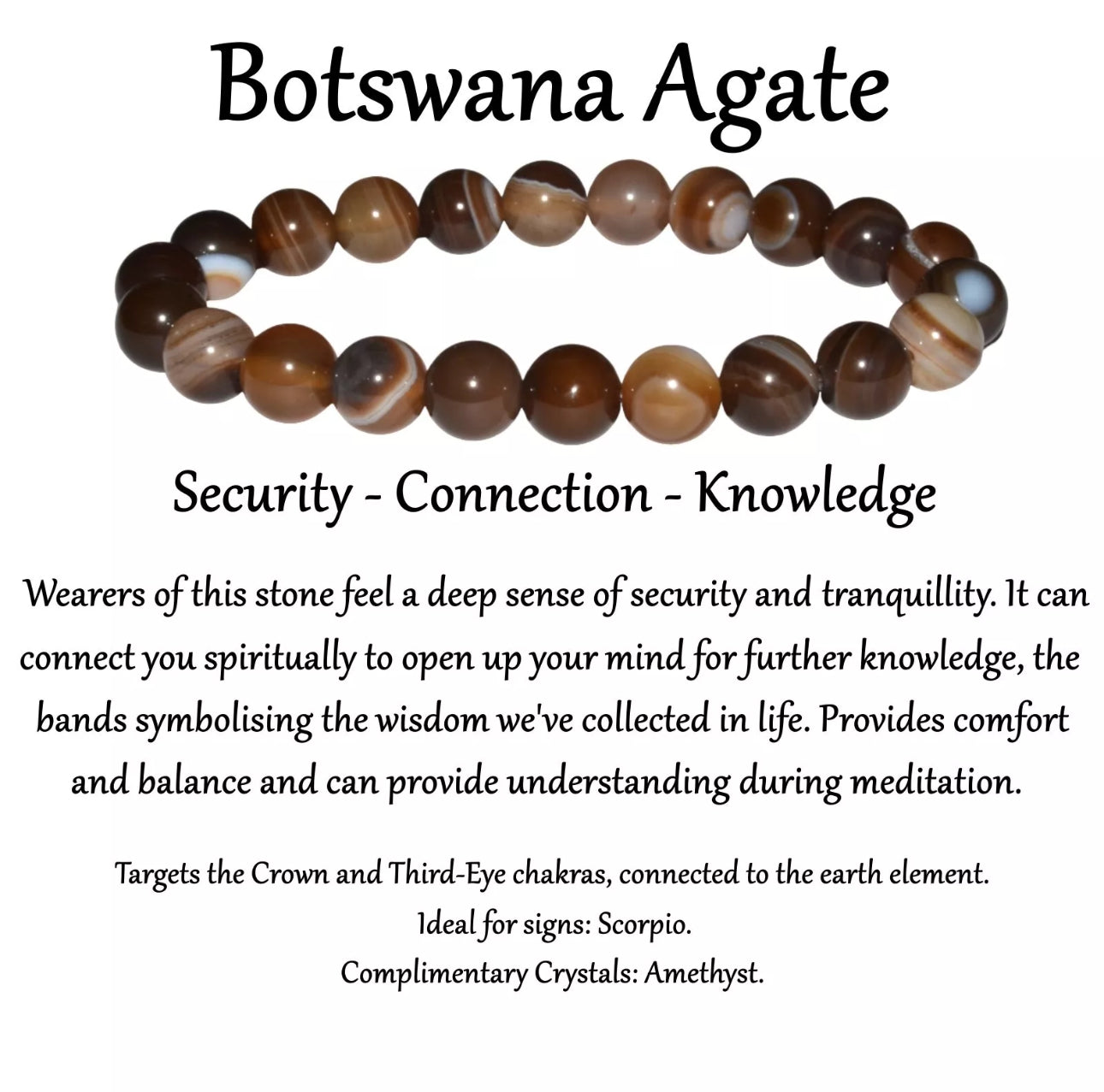 Chakra Healing Crystal Bracelets