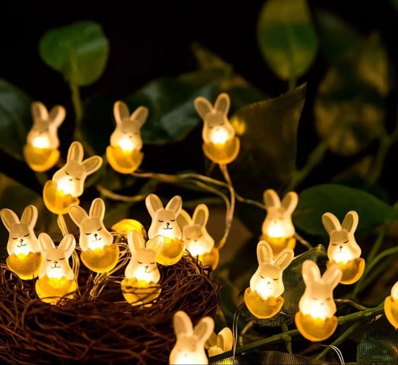 2m 20 LED Easter String Lights