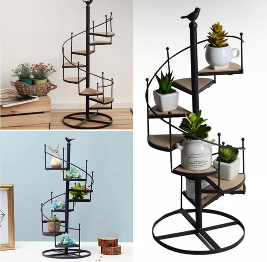 8 Tier Spiral Planter Shelving