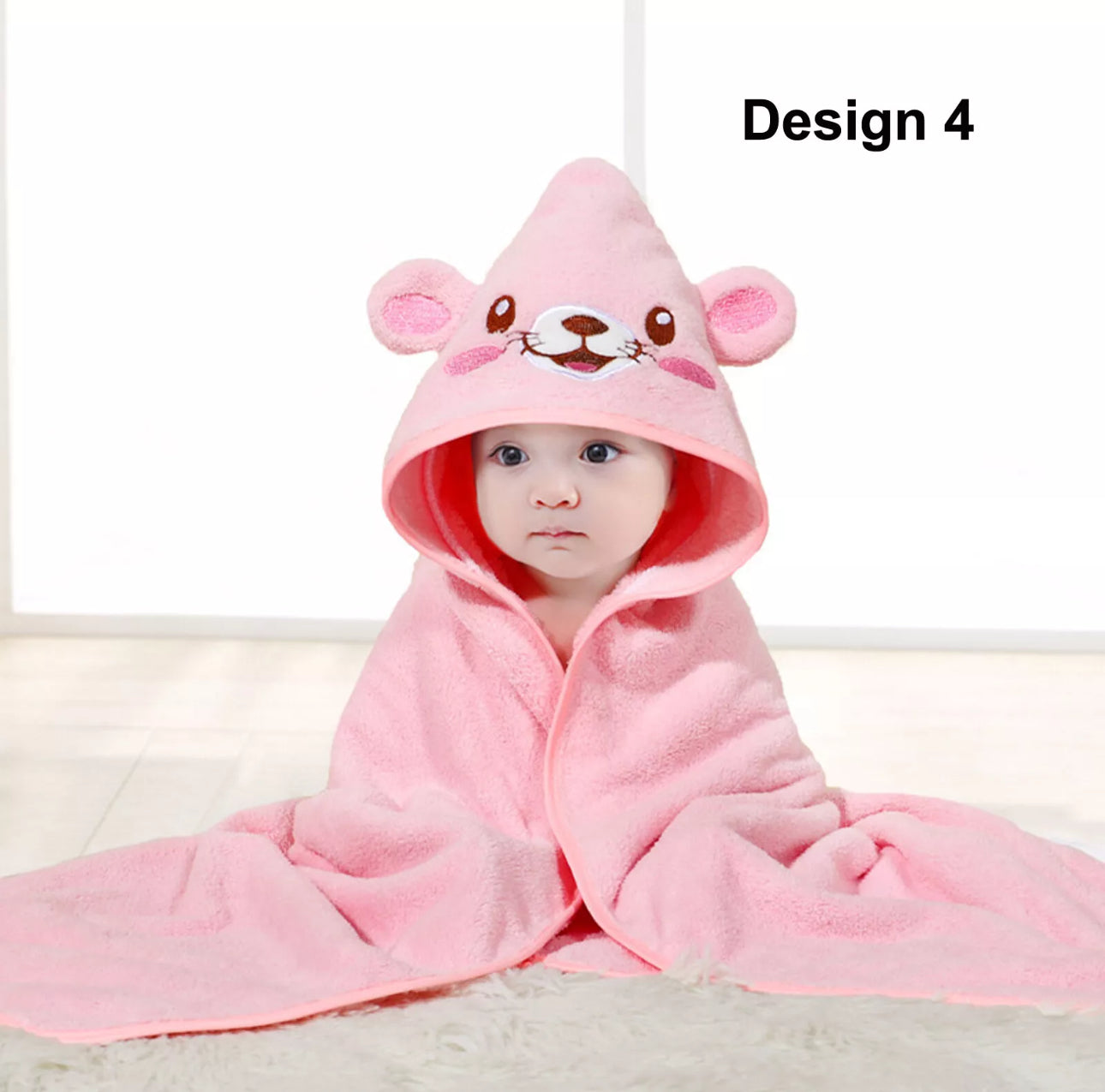 Soft Hooded Baby Bath Towel