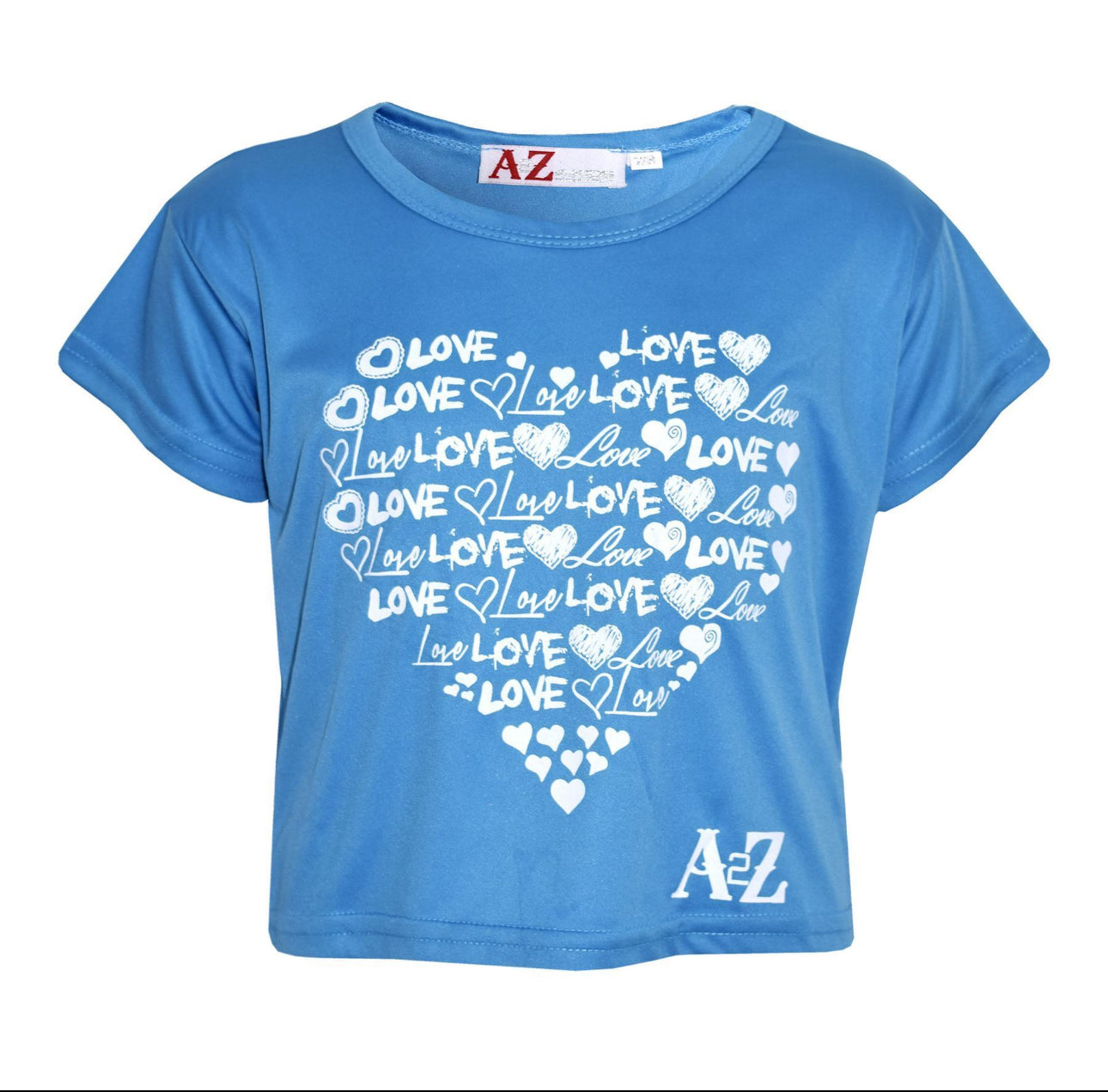 Girls Love Crop T-Shirt