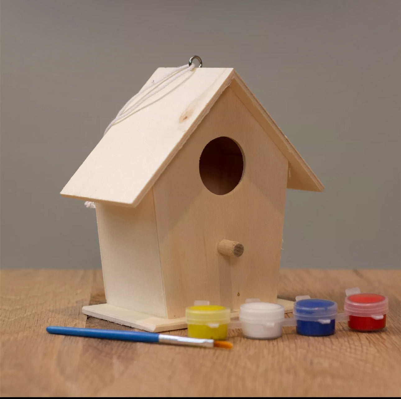 Children’s Paint Your Own Birdhouse