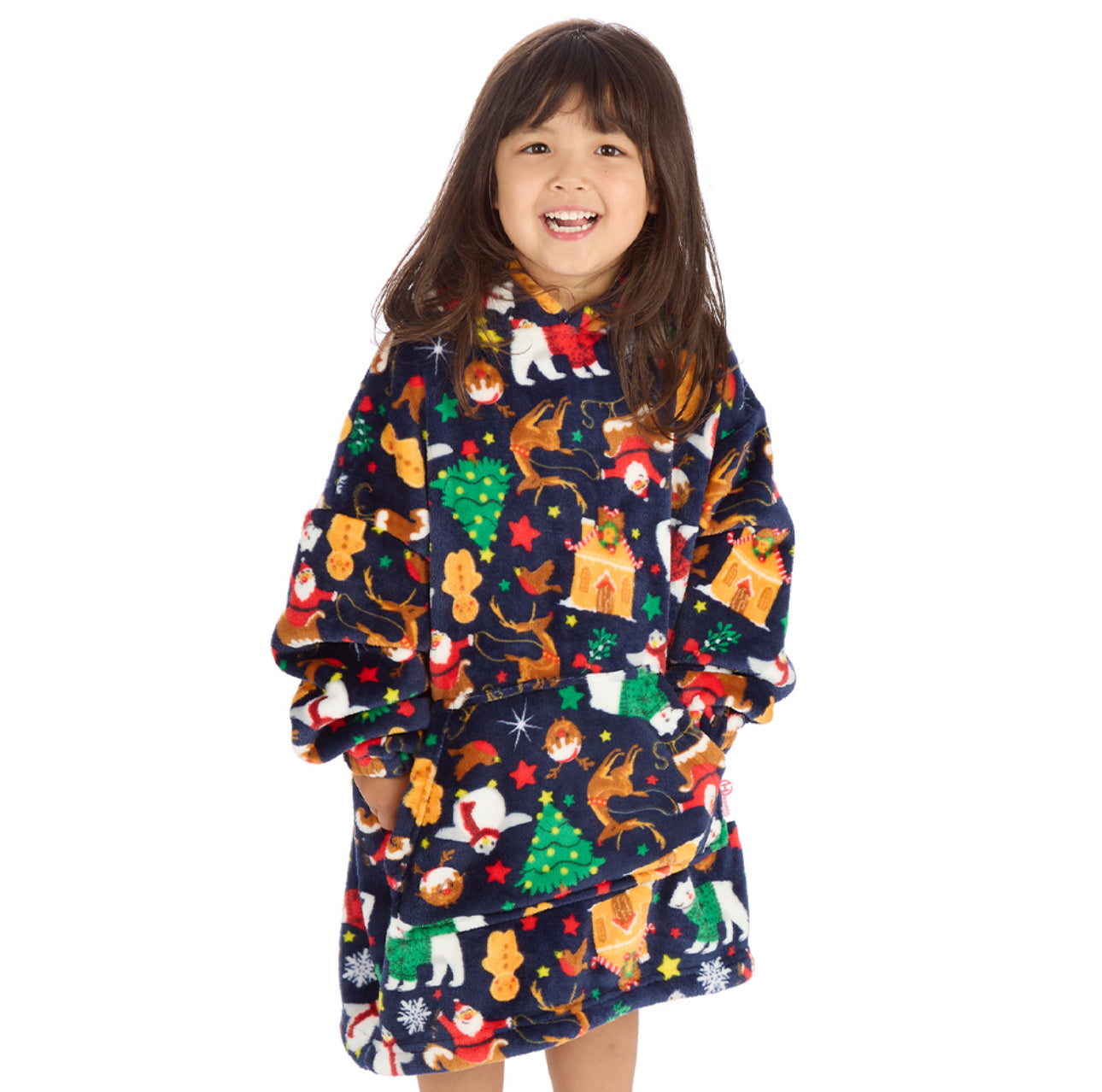 Kids Oversized Christmas Hoodie