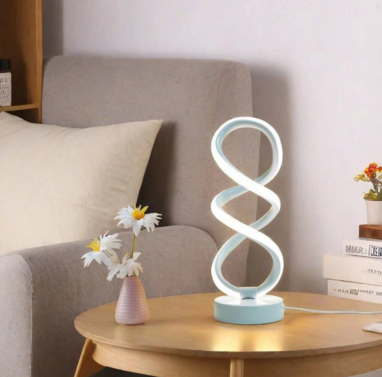 Modern Table Lamp With Dimmer Switch