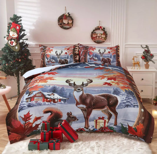 Christmas Gifts KING Size Duvet Set