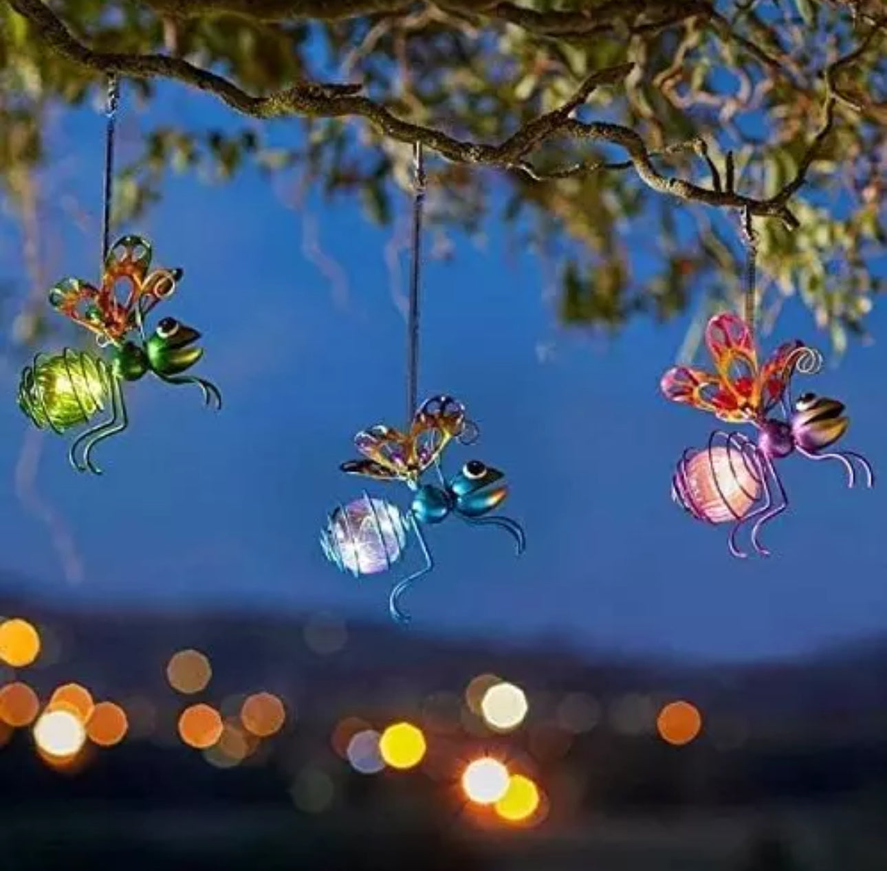 Solar Hanging Bug Decoration