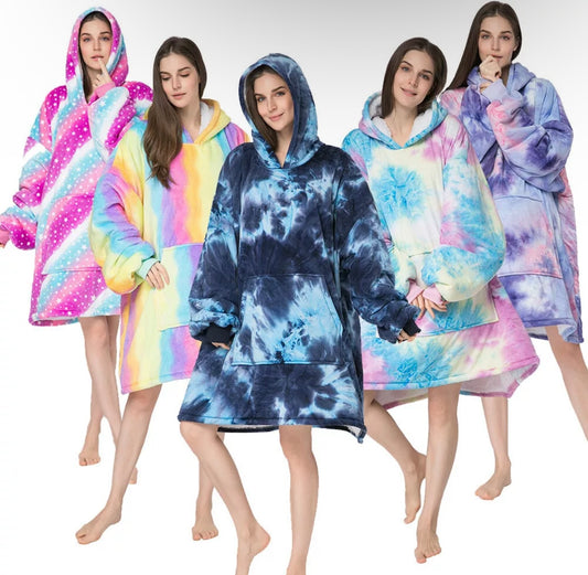 Oversized Hooded Blanket