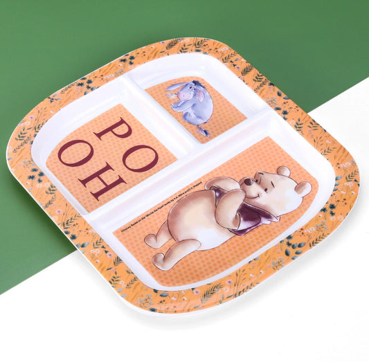 Cute Bear Sectioned Plate