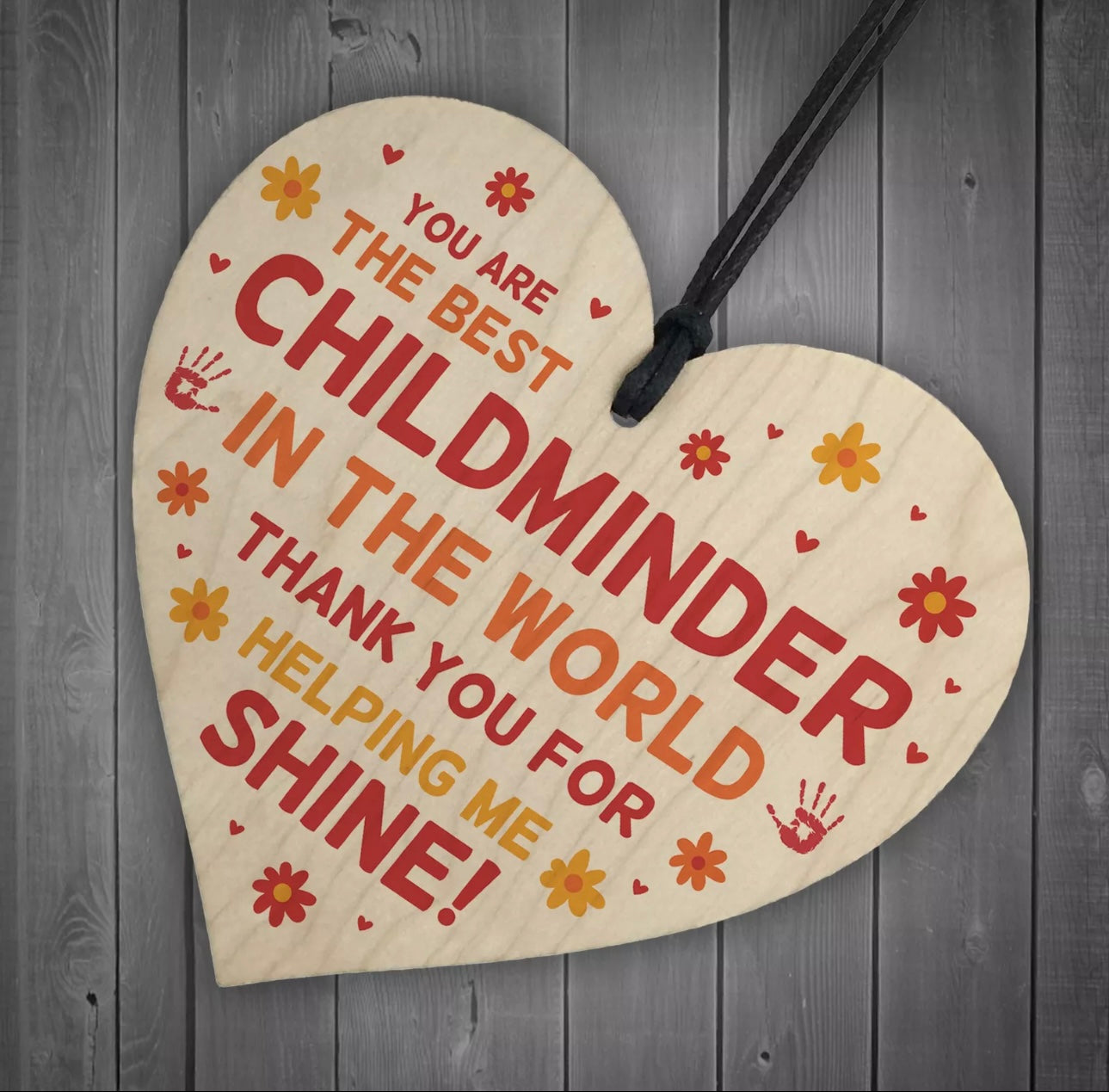 Childminder Sentimental Plaque