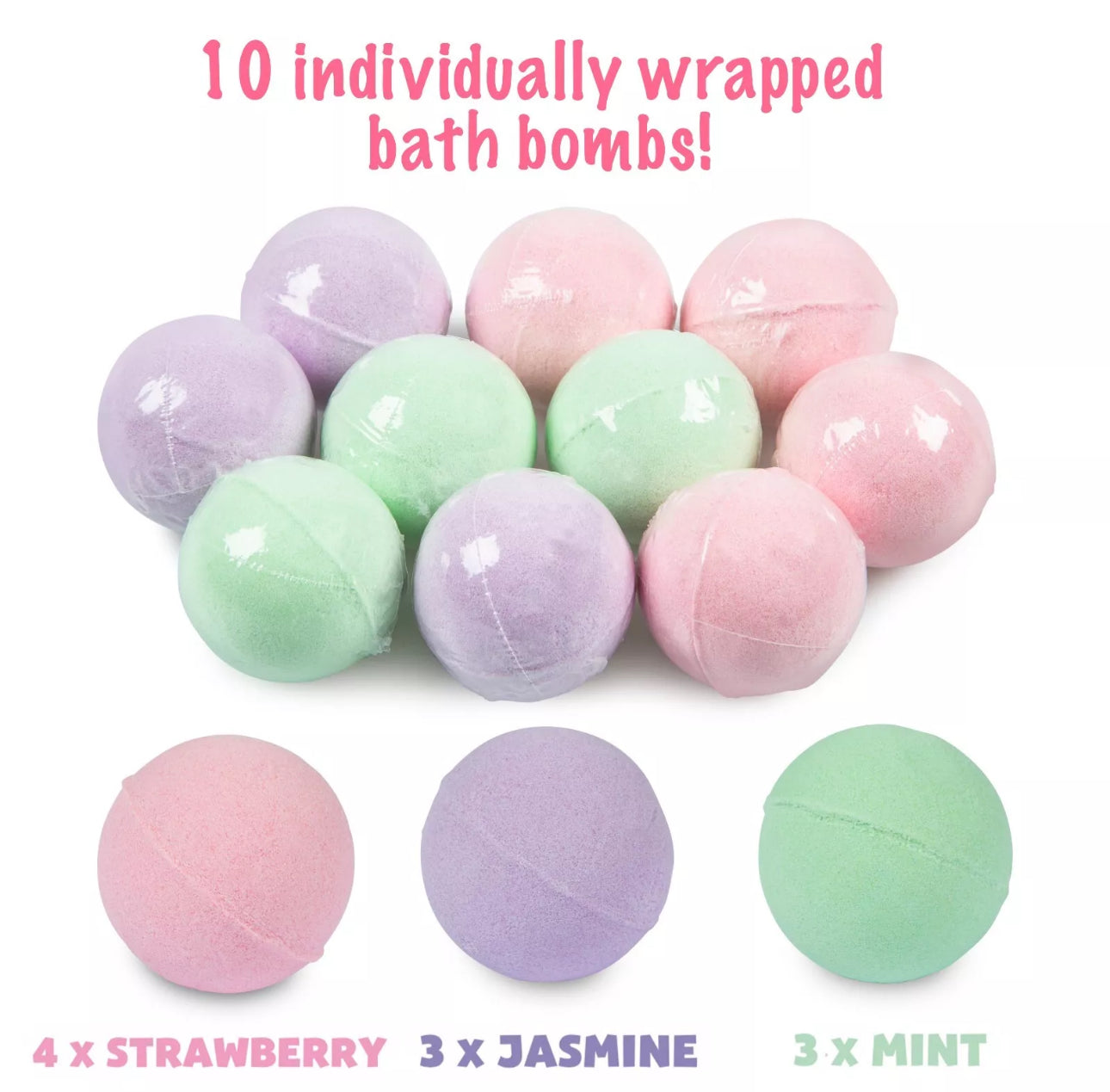 10pc Bath Bombs