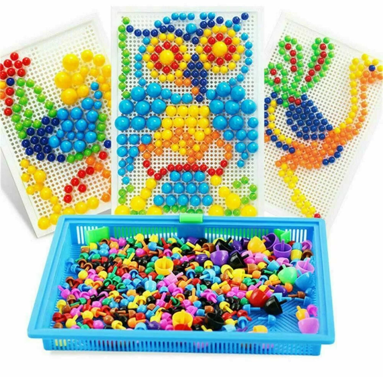 Mosaic Peg Board Activity