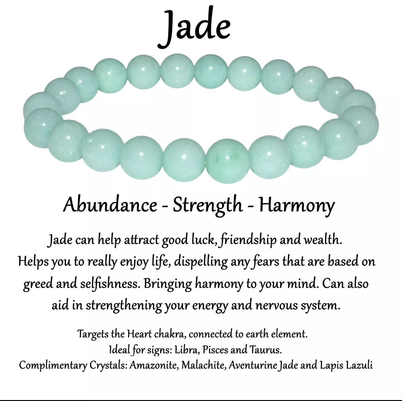 Chakra Healing Crystal Bracelets
