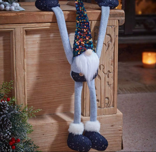 Hanging Navy GlamJonk 48cm