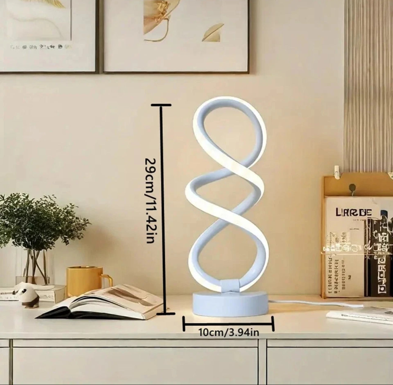 Modern Table Lamp With Dimmer Switch