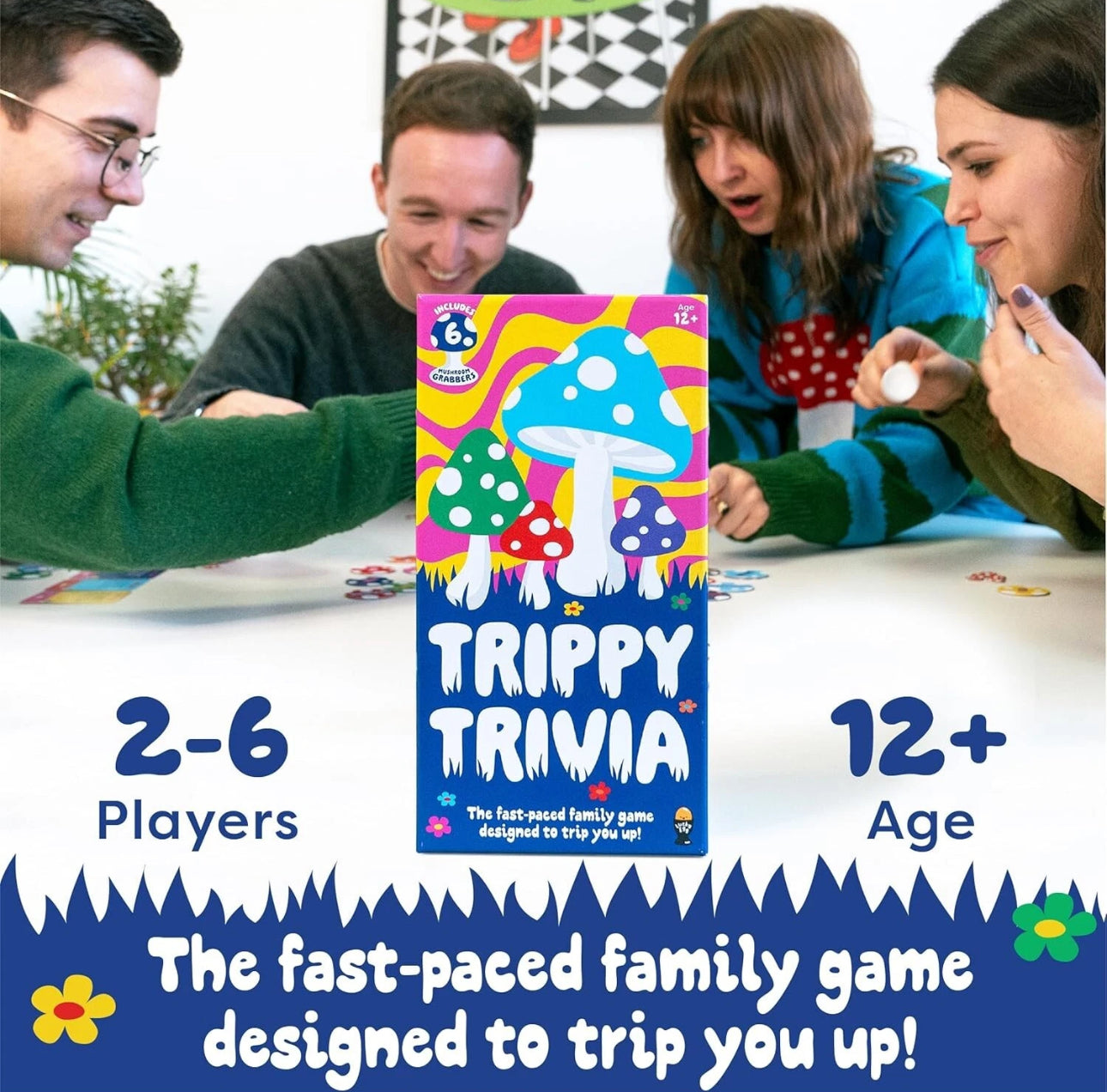 Trippy Trivia Family Card Game