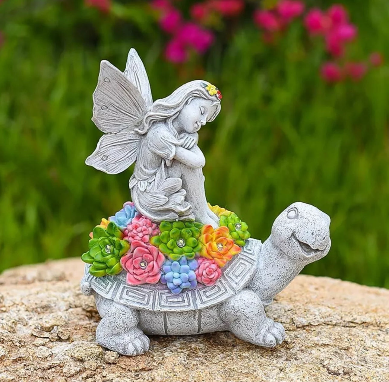 Solar Fairy On Tortoise