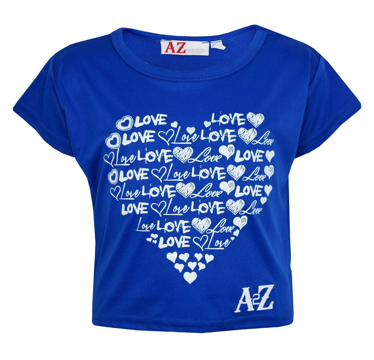Girls Love Crop T-Shirt