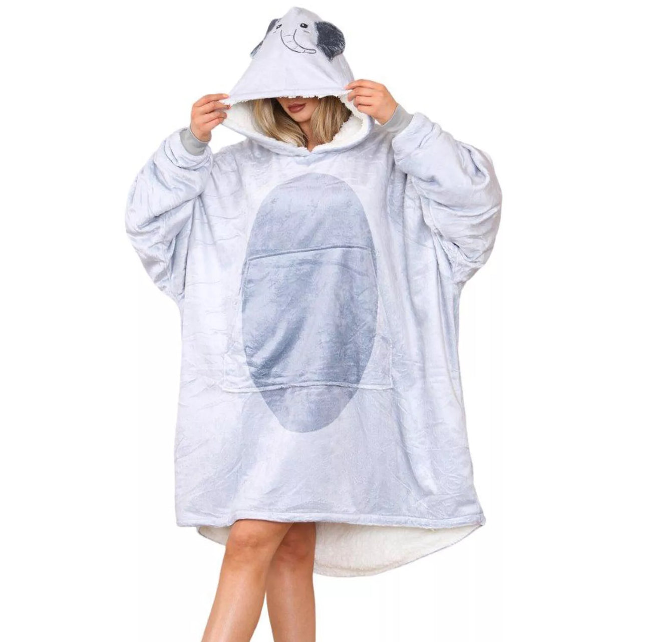 Unisex Adults Animal Hooded Blankets