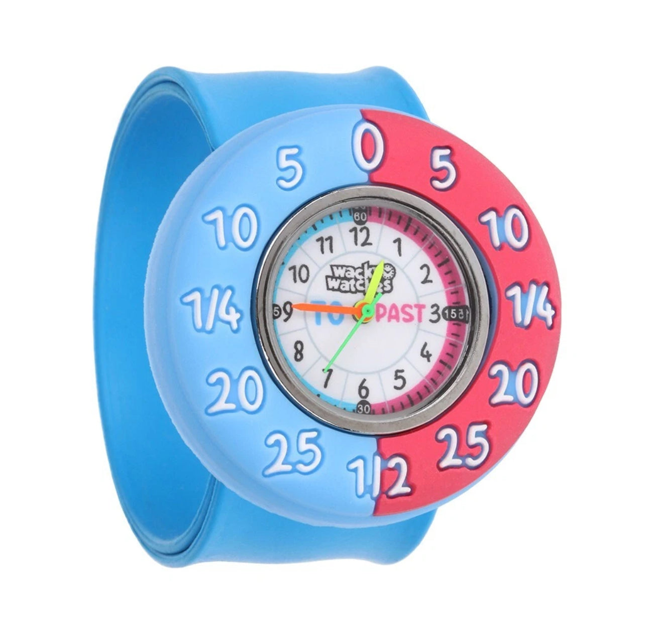 Children’s Tell The Time Snap Band Watch