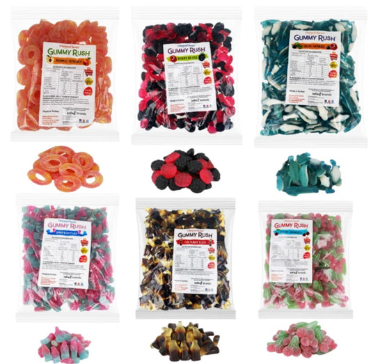 Gummy Rush Assorted 1kg