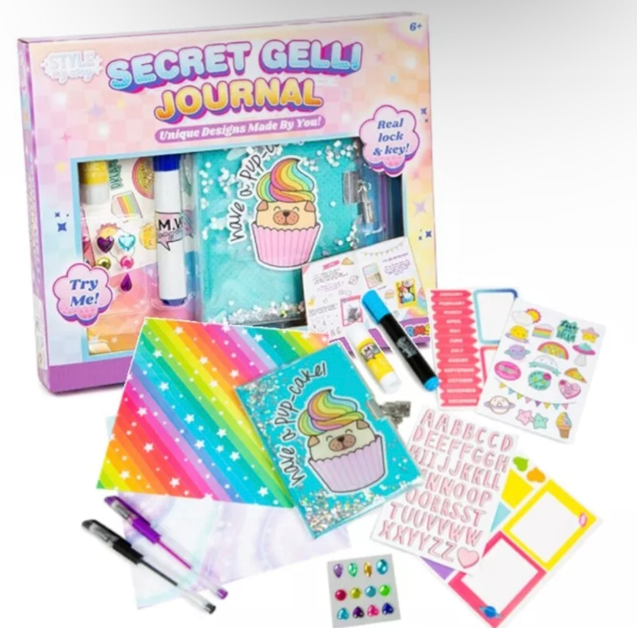 Children’s Secret Diary With Pens & Stickers