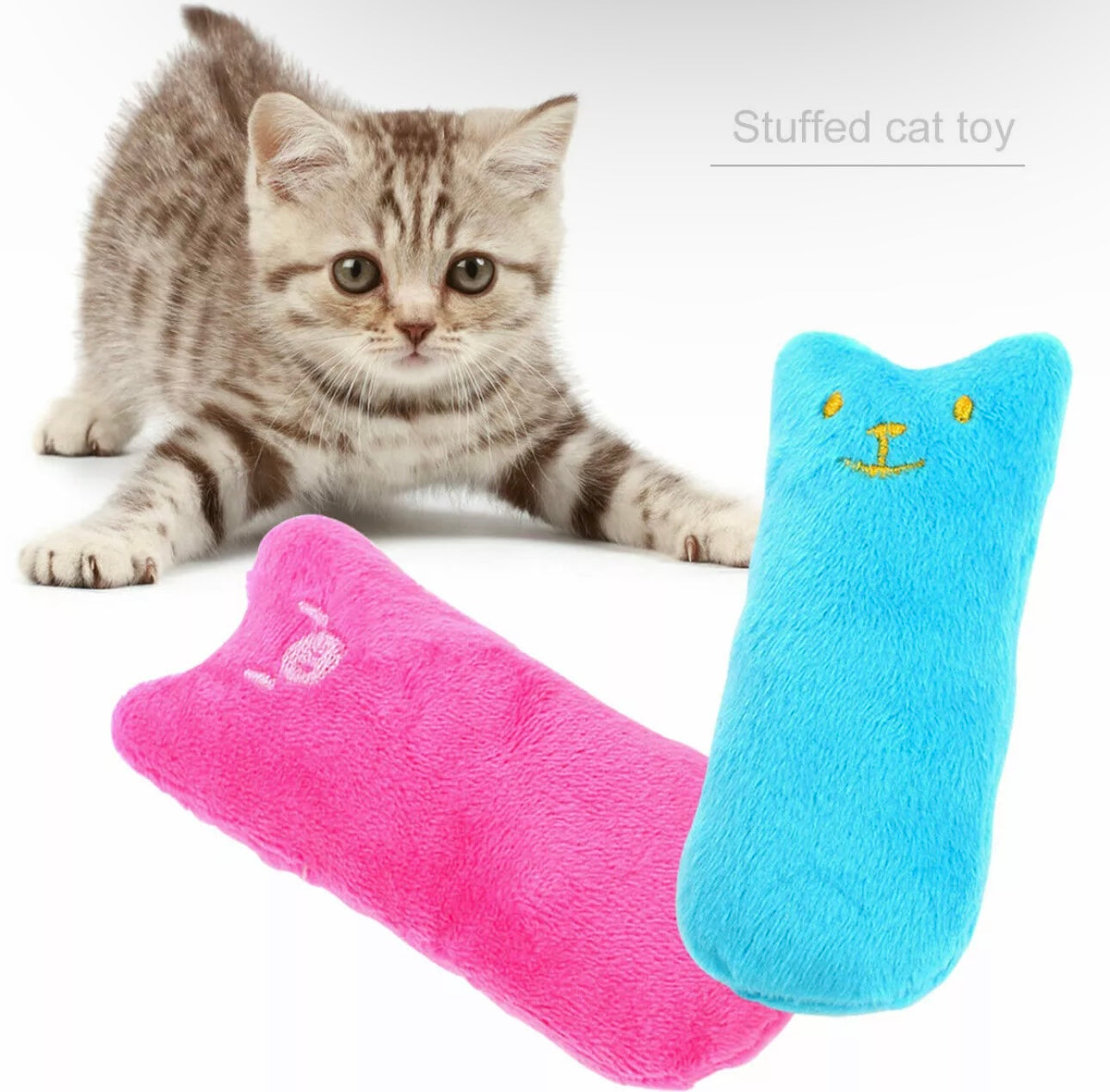 2pc Catnip Filled Chew Toy