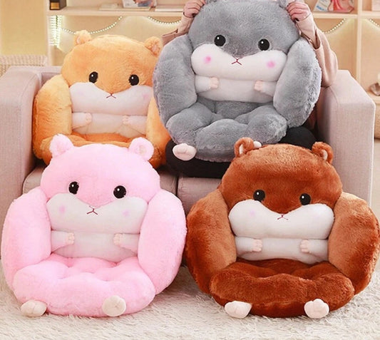 Cute Plush Hamster Cushion