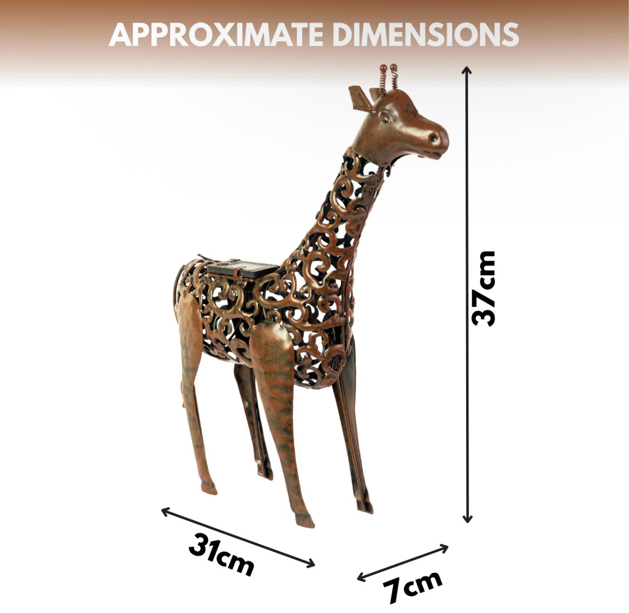 Light Up Silhouette Giraffe