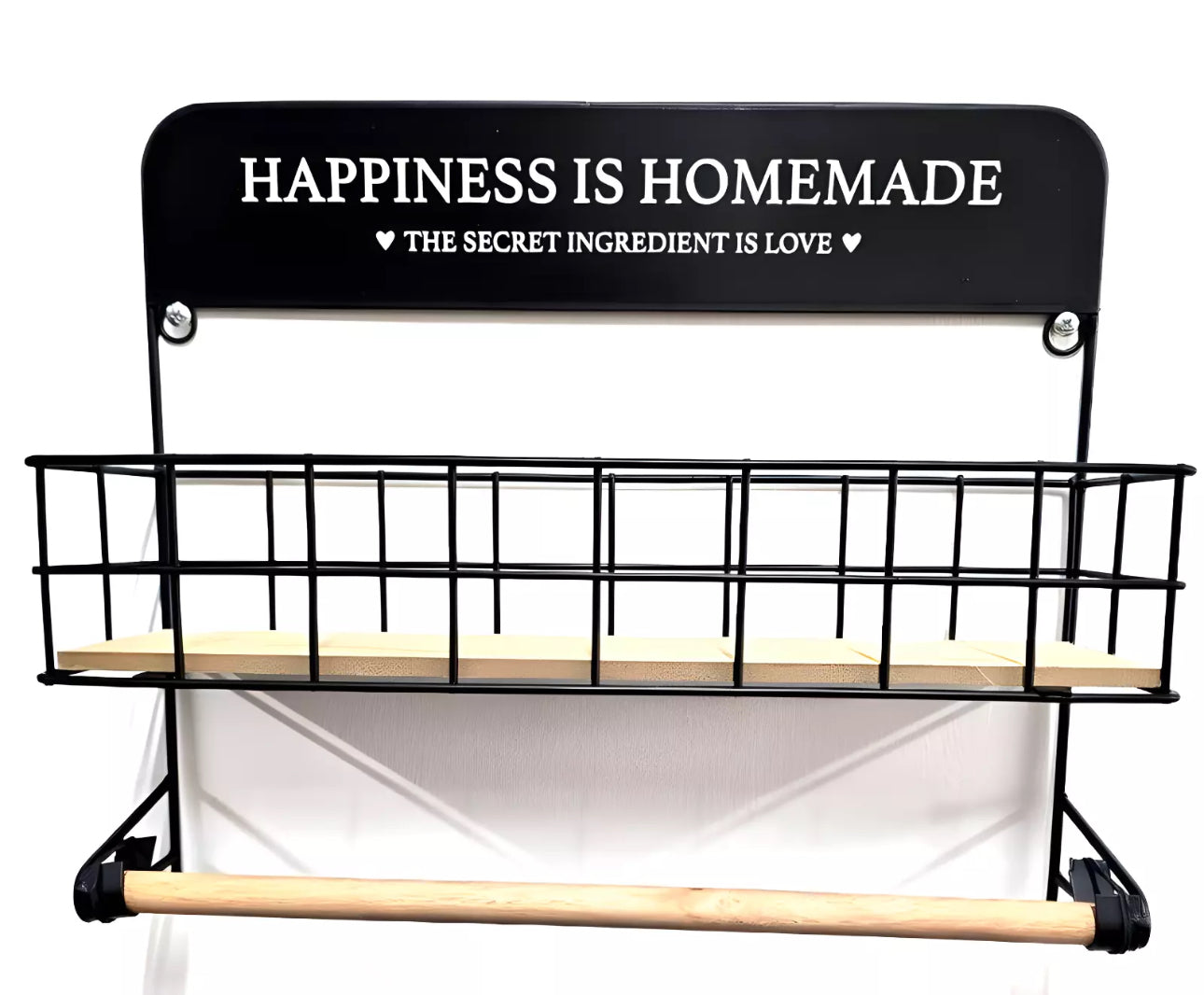 Spice Rack & Paper Towel Holder