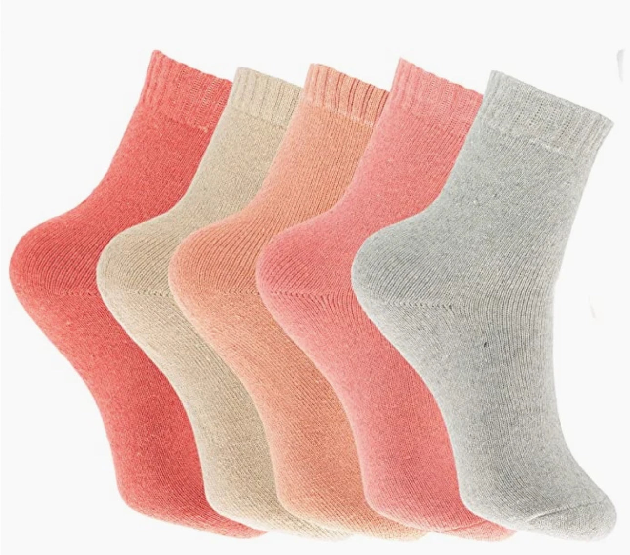 5 Pairs Ladies Thermal Socks
