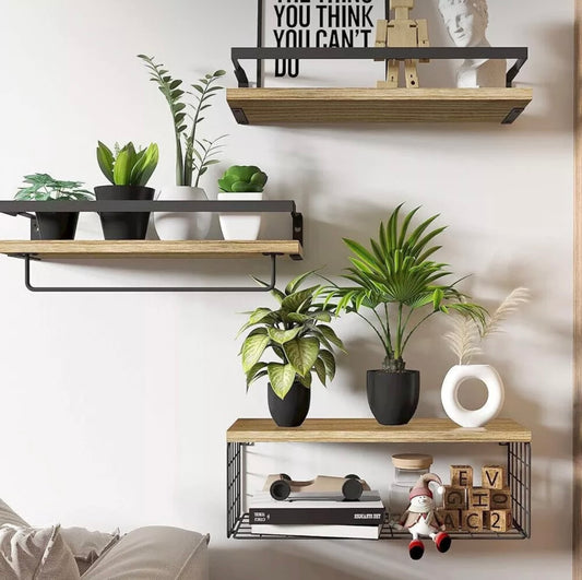 Set of 3 Floating Shelves