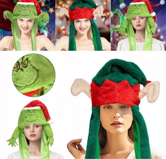 Plush Festive Moving Parts Hat